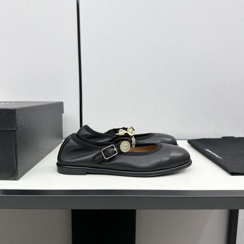 Ch*el flat shoes